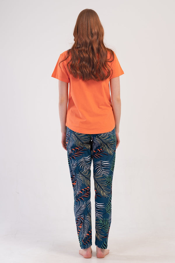 KADIN XXL PIJAMA TAKIM SUPREM 409230 - Vienetta1.GrupYESIL