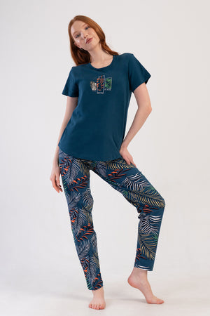 KADIN XXL PIJAMA TAKIM SUPREM 409230 - Vienetta1.GrupPETROL