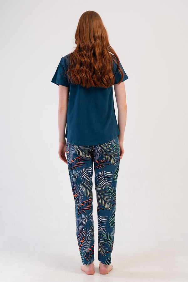 KADIN XXL PIJAMA TAKIM SUPREM 409230 - Vienetta1.GrupYESIL