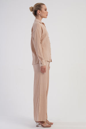 KADIN PANTOLON TAKIM VIENETTA PLUS 409253 - Vienetta1.GrupBEJ