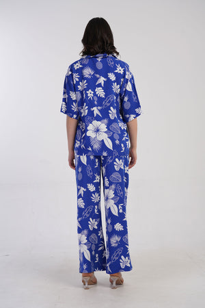 Woman Belmando Jacket Neck Pant Set