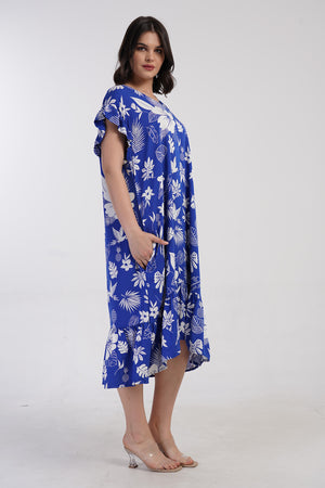 KADIN XXL ELBISE VIENETTA PLUS 409271 - VienettaSAX1XL