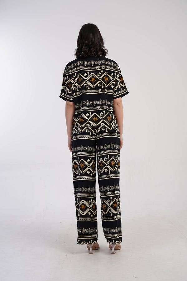 KADIN PANTOLON TAKIM VIENETTA PLUS 409273 - VienettaSIYAHM