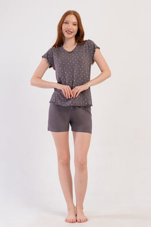 Woman Viscon Cera Short Set