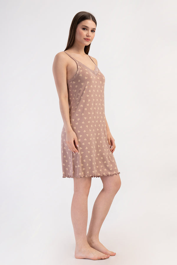 KADIN XXL TUNIK VIENETTA VISCOSE 409295 - Vienetta1.GrupTOZPEMBE001