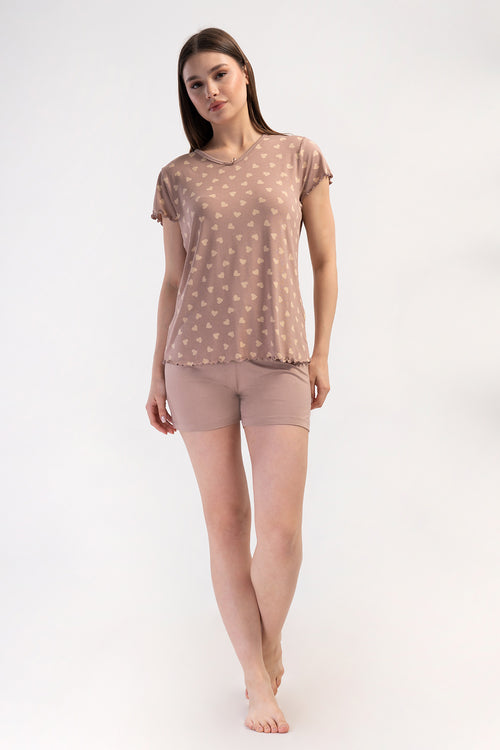 KADIN SORT TAKIM VIENETTA VISCOSE 409296 - Vienetta1.GrupTOZPEMBE001