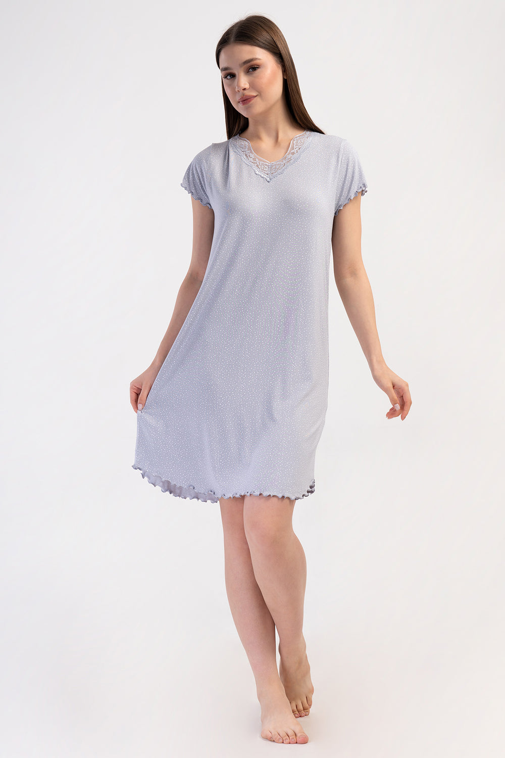 KADIN XXL TUNIK VIENETTA VISCOSE 409302 - Vienetta1.GrupGRI