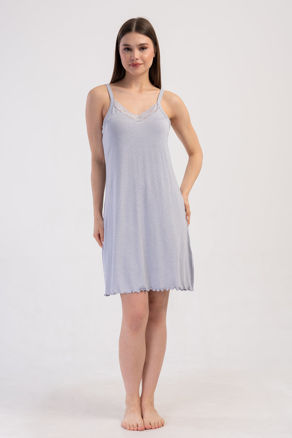 Woman Viscon Big Size Sandy Tunic