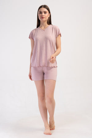 KADIN SORT TAKIM VIENETTA VISCOSE 409308 - VienettaPEMBES
