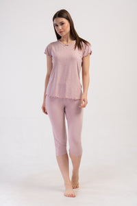 KADIN KAPRI TAKIM VIENETTA VISCOSE  409311