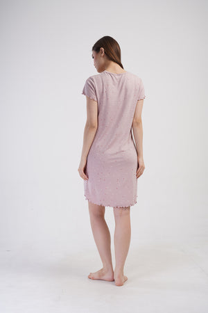 Woman Viscon Big Size Short Sleeve Wanna Tunic