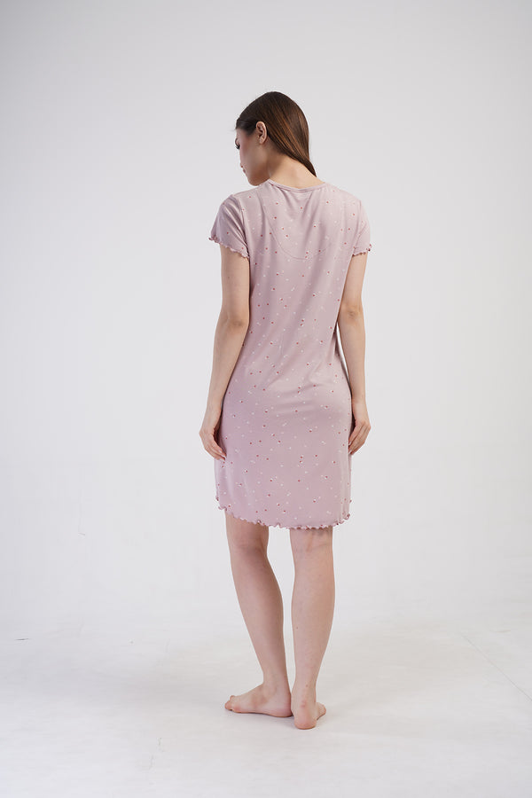 Woman Viscon Big Size Short Sleeve Wanna Tunic