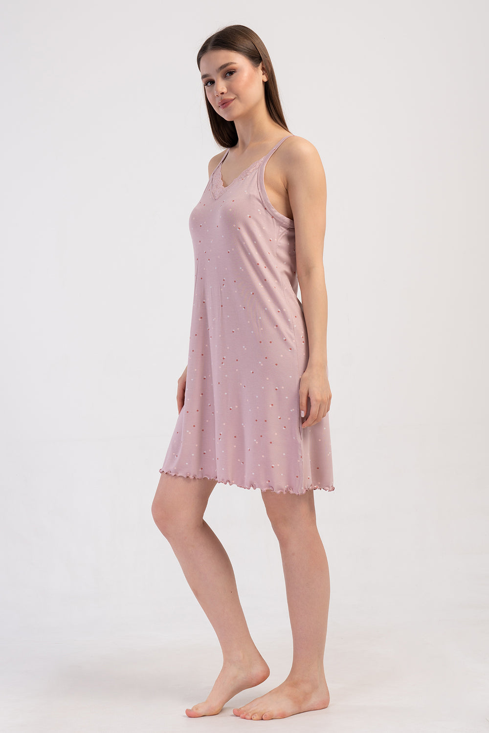 KADIN XXL TUNIK VIENETTA VISCOSE 409314 - Vienetta1.GrupPEMBE