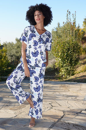 KADIN PANTOLON TAKIM VIENETTA PLUS 410006 - VienettaKIRIK BEYAZM