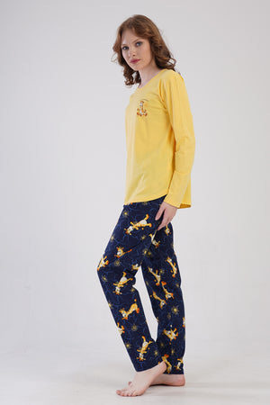 KADIN PIJAMA TAKIM SUPREM 410011 - Vienetta1.GrupSARI