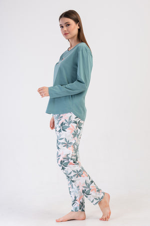 KADIN XXL PIJAMA TAKIM SUPREM 410012 - Vienetta1.GrupPETROL