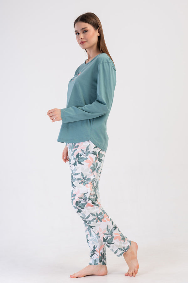 KADIN XXL PIJAMA TAKIM SUPREM 410012 - Vienetta1.GrupPETROL