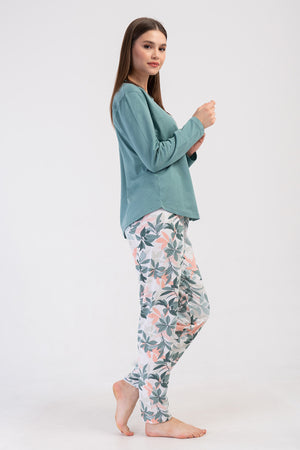 KADIN XXL PIJAMA TAKIM SUPREM 410012 - Vienetta1.GrupPETROL