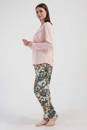 KADIN XXL PIJAMA TAKIM SUPREM 410014 - Vienetta1.GrupPEMBE