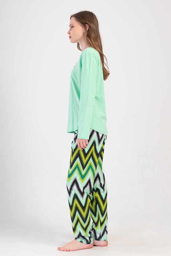 KADIN PIJAMA TAKIM SUPREM 410021 - VienettaMINTL