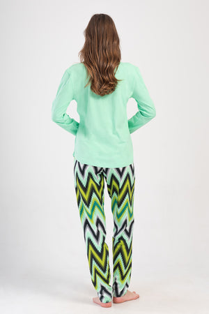 KADIN PIJAMA TAKIM SUPREM 410021 - Vienetta1.GrupMINT