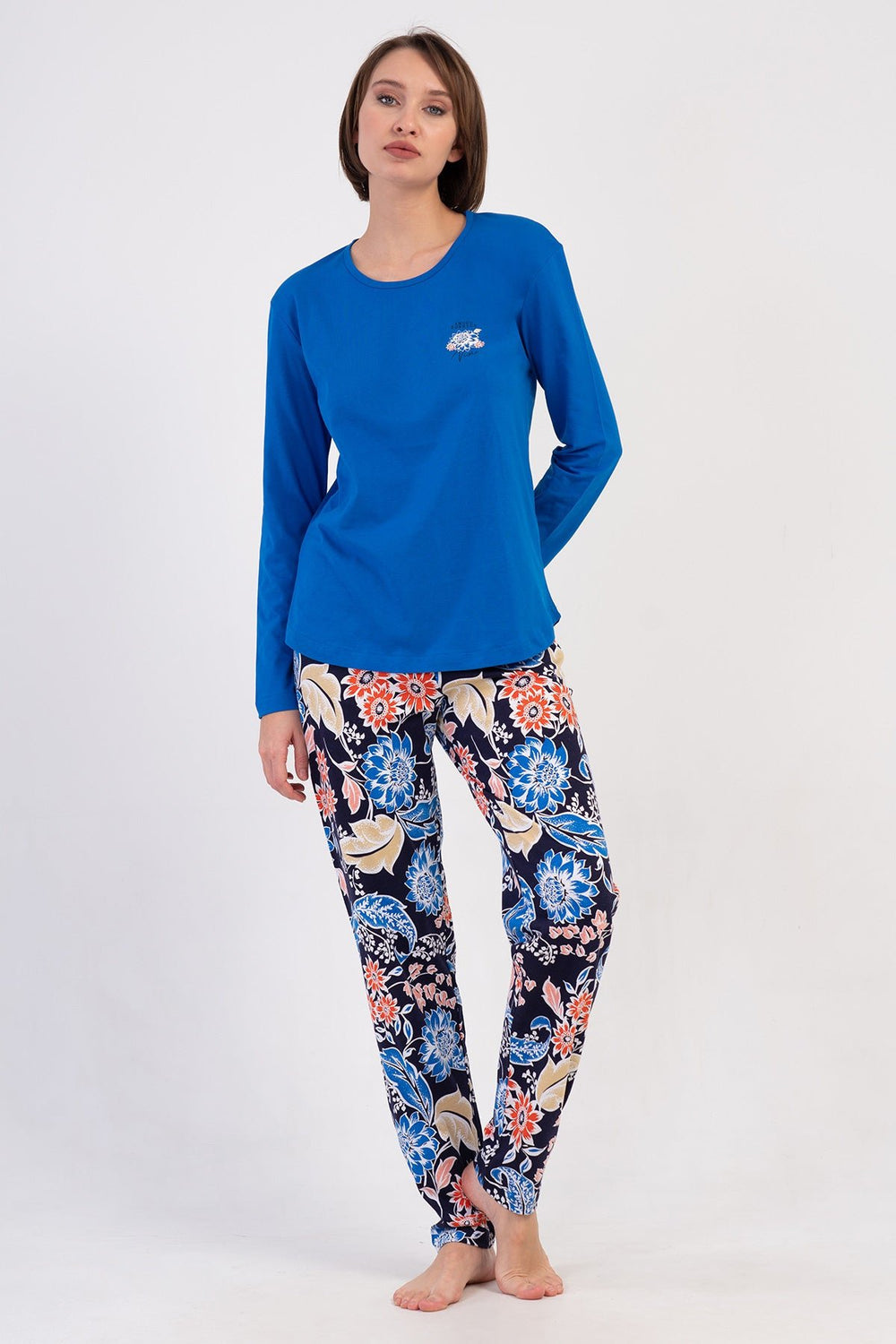 KADIN PIJAMA TAKIM SUPREM 410026 - Vienetta1.GrupSAX