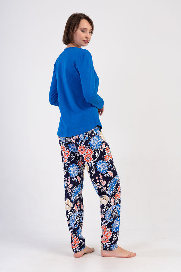 KADIN PIJAMA TAKIM SUPREM 410026 - Vienetta1.GrupSAX