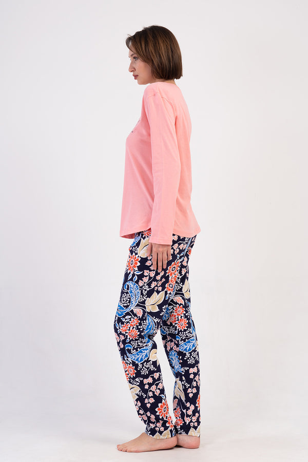 KADIN PIJAMA TAKIM SUPREM 410026 - Vienetta1.GrupSAX