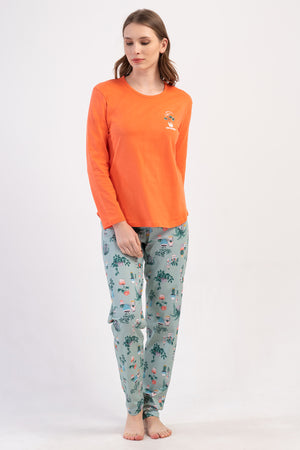 KADIN PIJAMA TAKIM SUPREM 410027 - Vienetta1.GrupMERCAN