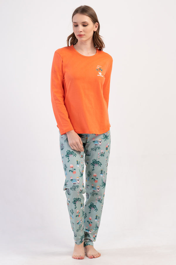 KADIN PIJAMA TAKIM SUPREM 410027 - Vienetta1.GrupMERCAN