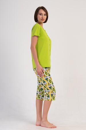 KADIN KAPRI TAKIM SUPREM 410037 - Vienetta1.GrupCELADONGREEN