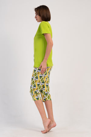 KADIN KAPRI TAKIM SUPREM 410037 - Vienetta1.GrupCELADONGREEN