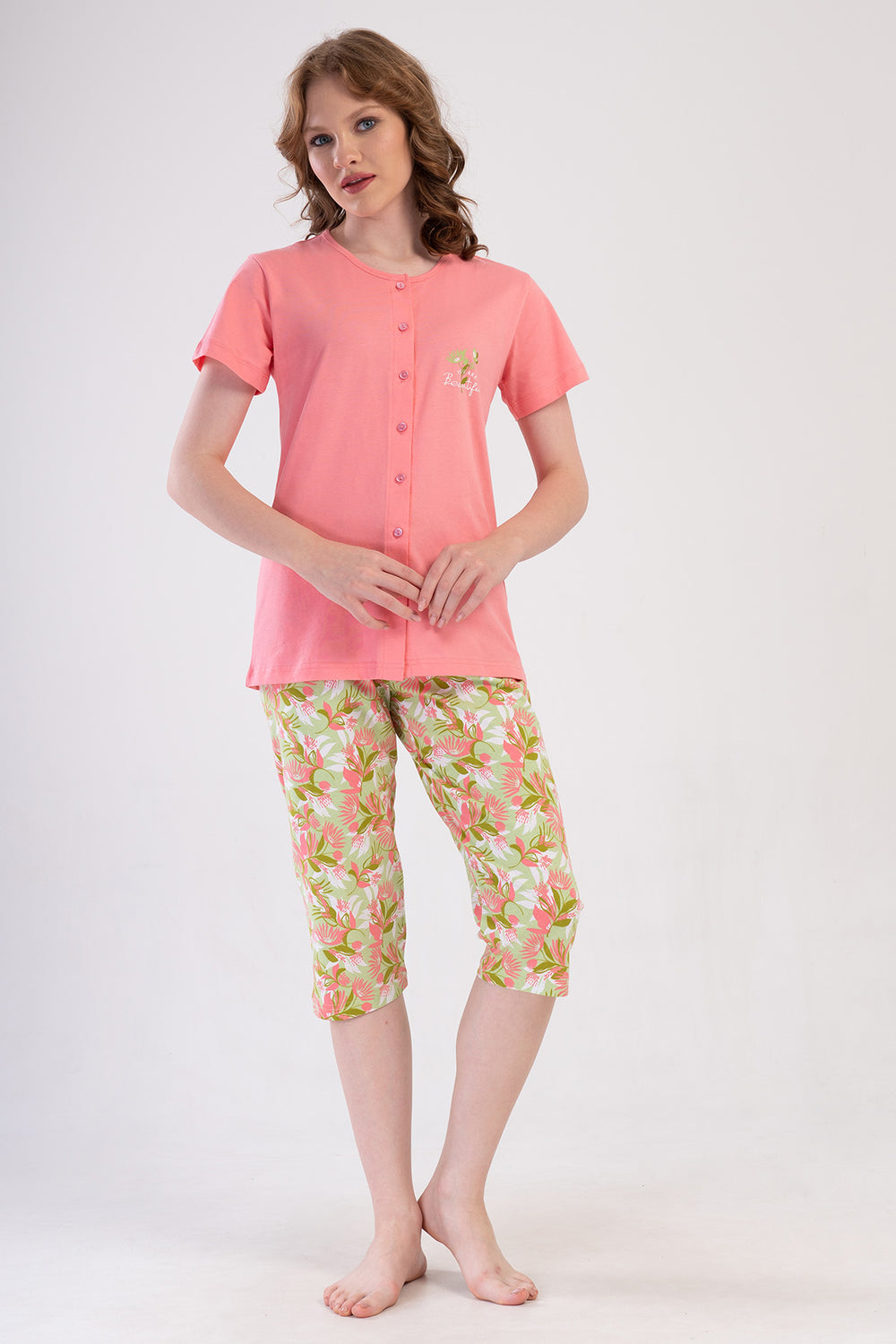 Woman Supreme Lase Capri Set