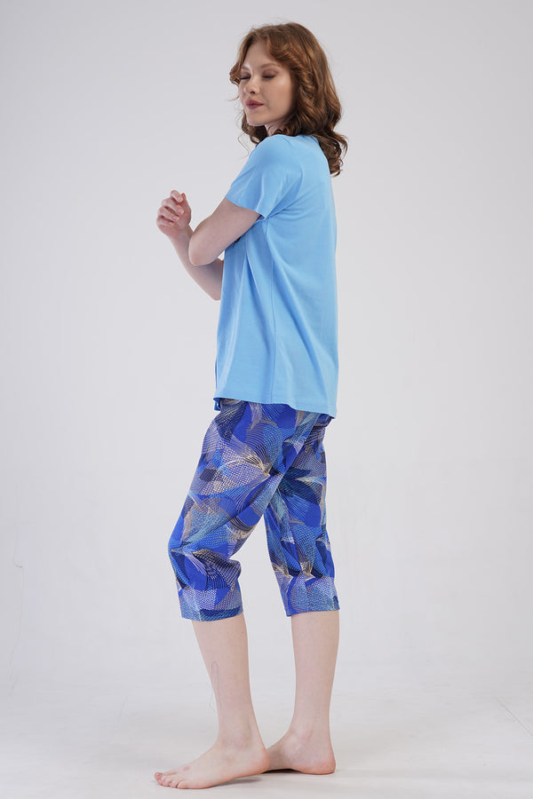 Woman Supreme Big Size Tiva Capri Set