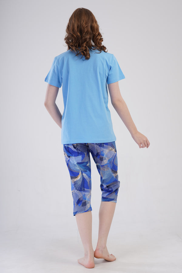 Woman Supreme Big Size Tiva Capri Set