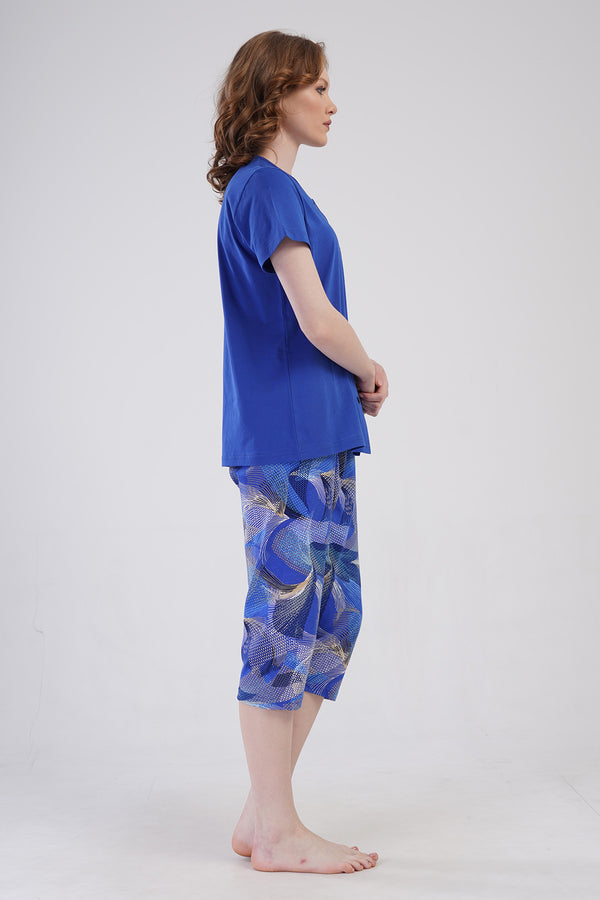 Woman Supreme Big Size Tiva Capri Set