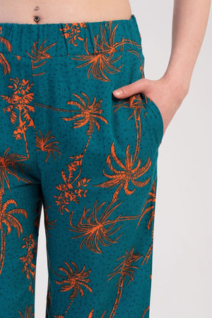 KADIN TEK ALT PIJAMA VISCON 410049 - VienettaPETROLL