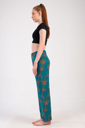 KADIN TEK ALT PIJAMA VISCON 410049 - VienettaPETROLL