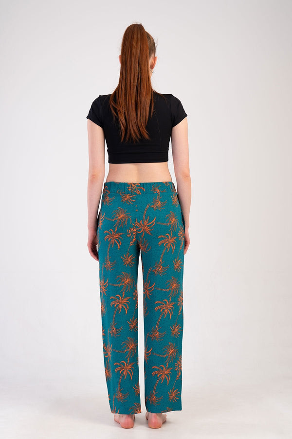 KADIN TEK ALT PIJAMA VISCON 410049 - VienettaPETROLL