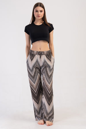 KADIN TEK ALT PIJAMA VISCON 410052 - VienettaFUMEL
