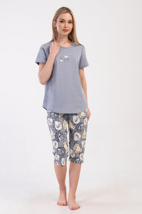 KADIN P.SUPREM O YAKA KISA KOL ETEGI OVAL KAPRI TAKIM