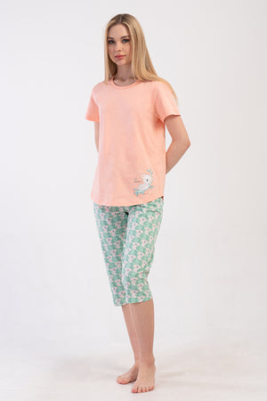 KADIN KAPRI TAKIM SUPREM 410104 - Vienetta1.GrupBABY PINK