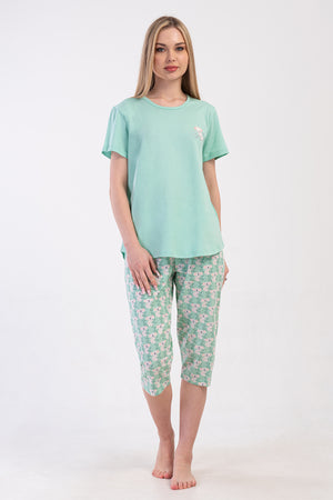 KADIN XXL KAPRI TAKIM SUPREM 410105 - Vienetta1.GrupYESIL