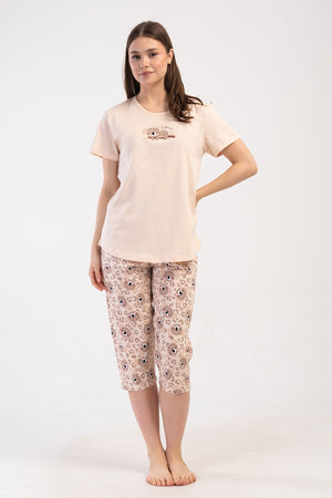 KADIN XXL KAPRI TAKIM SUPREM 410112 - Vienetta1.GrupBEJ