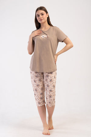 KADIN XXL KAPRI TAKIM SUPREM 410112 - Vienetta1.GrupKAHVE