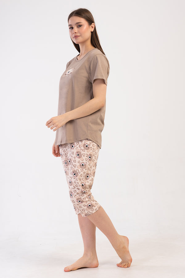 KADIN XXL KAPRI TAKIM SUPREM 410112 - Vienetta1.GrupBEJ