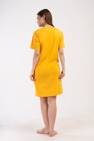 KADIN P.SUPREM CIFT PATLI KISA KOL HAMILE TUNIK