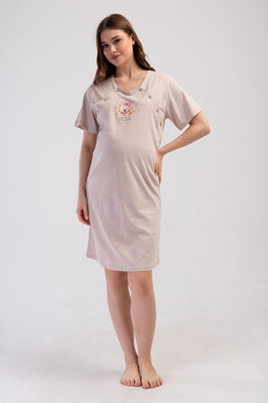 HAMILE TUNIK SUPREM 410134 - Vienetta1.GrupBEJ