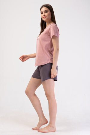 KADIN SORT TAKIM SUPREM 410141 - Vienetta1.GrupPUDRA PEMBE