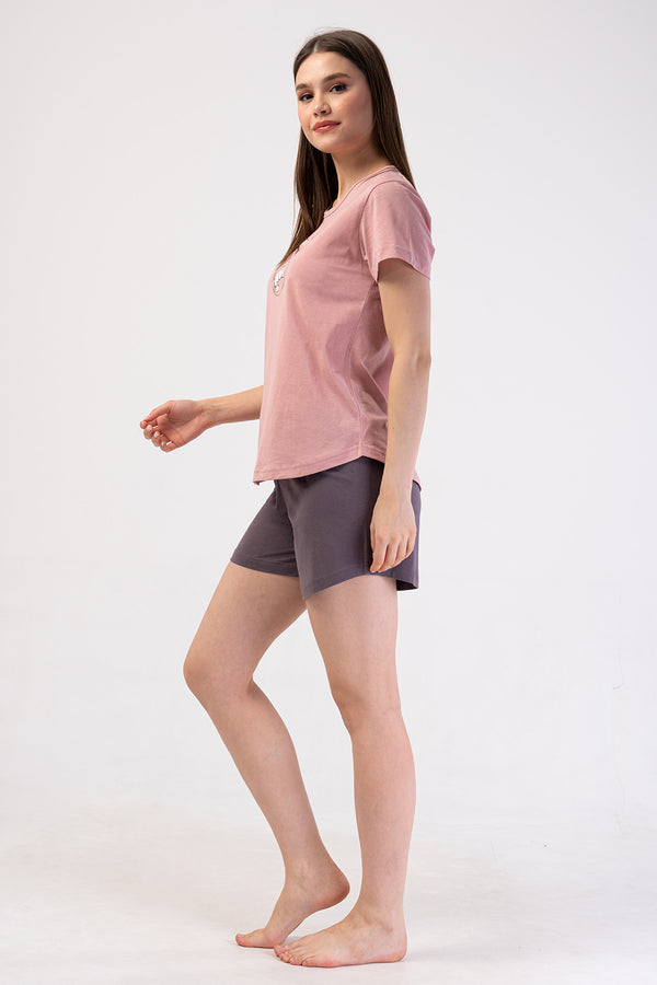 KADIN SORT TAKIM SUPREM 410141 - Vienetta1.GrupPUDRA PEMBE